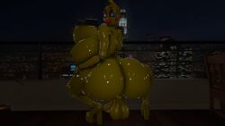 1futa 3d animatronic anthro ass avian big_ass big_penis breasts clothing five_nights_at_freddy's five_nights_at_freddy's_2 footwear futa_only futanari grope hand_on_breast high_heels huge_ass huge_breasts intersex large_breasts looking_at_viewer machine night outdoors penis robot shoes solo thatblackcopfromdawnofthedead toy_chica_(fnaf)