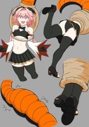 astolfo_(fate) cell_(dragon_ball) cell_vore gulp redbonez44 succ swallowing tail_vore