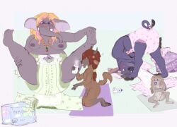 abdl babyfur body bogo buffalo bunny diaper diaperfur elephant female judy swap yak zootopia