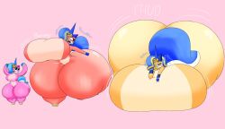 big_ass big_breasts breasts bubble_butt cleavage female furry huge_ass huge_breasts thick_thighs unikitty user3345 wide_hips