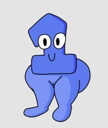 1 algebralien ass battle_for_dream_island bfdi blue_body blue_skin color colored female female_only no_sex number object_shows one one_(bfdi) side_view solo solo_female thatboringfellow the_power_of_two thick_ass thick_thighs thighs tpot twitter_link weird white_background
