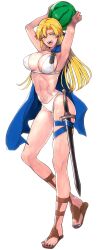 1girls alternate_costume bikini blonde_hair blue_eyes dimitri_alexandre_blaiddyd female_version fire_emblem fire_emblem:_three_houses large_breasts long_hair nintendo rule_63 swimsuit white_bikini white_swimsuit wyktsak