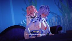 1futa 1girl 1girl1futa 3d 3d_animation animated areolae audible_creampie bending_over bent_over bent_over_table big_ass big_breasts big_tits blush blushing breasts breasts_out cantarella_(wuthering_waves) changli_(wuthering_waves) cum cum_in_pussy cum_inside cum_twice dialogue english_dialogue english_text enjoying_sex female female_penetrated from_behind fucked_from_behind futa_on_female futa_with_female futanari grabbing_ass groping_breasts intersex intersex/female kissing kissing_while_penetrated large_breasts lluanhyperzero long_hair long_video longer_than_10_seconds longer_than_2_minutes longer_than_30_seconds longer_than_3_minutes longer_than_one_minute moan moaning moaning_in_pleasure romantic romantic_ambiance romantic_sex sex sex_from_behind shorter_than_four_minutes sound tagme tits_out touching_breast video welcoming wuthering_waves yuri