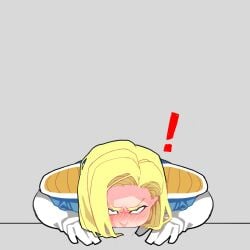 ! 1girl 1girls action_line action_lines android android_18 android_girl angry angry_expression angry_eyes angry_face angry_symbol angry_vein big_boobs big_breasts black_dildo blonde blonde_female blonde_hair blonde_hair_female blue_bodysuit blue_eyes blue_eyes_female blush blush_lines blushing choker coconut_art coconutart03 coconutart03_(artist) collar deep_blowjob deep_throat deepthroat deepthroat_no_hands dildo dragon_ball dragon_ball_super dragon_ball_z earring earrings eyelashes eyeliner female female_focus female_only gloves gold_earring gold_earrings grey_background hips hoop_earring hoop_earrings huge_dildo light-skinned_female light_skin milf mother motion_lines netorare ntr pale-skinned_female pale_skin pasties saiyan_armor sucking_dildo sucking_penis sucking_penis_tip sucking_tip thick vein veiny_dildo white_female white_gloves wife