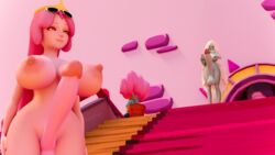 2futas 3d adventure_time breasts cartoon_network dildo_bat fionna_the_human_girl futanari ice_queen_(adventure_time) intersex penis plasticmayo princess_bubblegum what_if_adventure_time_was_a_3d_anime