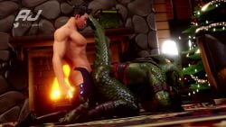 3d aj_(aj_racer95) aj_racer95 anal animated ass christmas_tree cum cum_in_ass fortnite gay gay_sex hybrid_(fortnite) interspecies longer_than_30_seconds male male/male male_focus male_only mp4 no_sound penis reptile_humanoid tagme thrusting video video_games