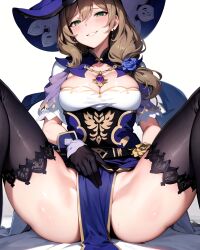 lisa (genshin impact) from genshin impact by ruft