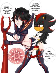 1boy 1girls anthro anthro_penetrating breeding coldplayer crossover cum cum_in_pussy cum_inside cursed cursed_breeding excessive_cum female female_human fertilization furry hedgehog_humanoid human humiliation impregnation interspecies kill_la_kill male male_furry matoi_ryuuko mobian_(species) ovum rape sega sex shadow_the_hedgehog sonic_(series) sonic_the_hedgehog_(series) speech_bubble standing_sex x-ray