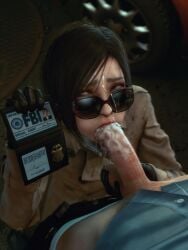 1boy 1girls 3d 3d_(artwork) ada_wong ada_wong_(adriana) ahe_gao asian asian_female badge big_balls big_penis biohazard blowjob blowjob_face cum cum_in_mouth cum_inside cum_on_face drdabblur erection eyewear fbi fbi_badge fellatio female gloves huge_cock human human_male id_card identification interracial large_penis leon_scott_kennedy light-skinned_female light-skinned_male light_skin lipstick_on_penis looking_over_eyewear looking_over_glasses looking_over_sunglasses male oral outerwear penis resident_evil resident_evil_2 resident_evil_2_remake source_filmmaker straight sunglasses tinted_eyewear umbrella_rpd