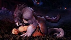 anal animated czad0ra furry interspecies male/male moaning orgasm pucker pucker_(puckernjimi) size_difference tagme thrusting video wold world_of_warcraft yaoi