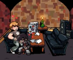 gay male_only matthew_patel old_art pixel_art ride6 scott_pilgrim todd_ingram yaoi