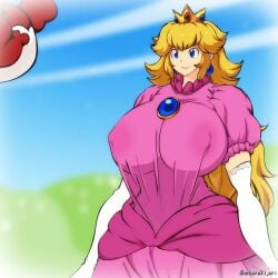 1girls animated big_ass big_nipples blonde_hair boob_window breast_expansion breasts breasts_bigger_than_head breasts_out clothed female female_only hataraki_ari huge_breasts huge_nipples hyper_breasts hyper_nipples long_hair mario_(series) nintendo nipple_bulge nipples no_bra power_up princess_peach ripped_clothing see-through shorter_than_10_seconds solo standing super_mario_bros._wonder video wardrobe_malfunction