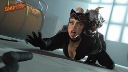 3d animated batman:_arkham_knight batman_(series) black_hair catwoman catwoman_(arkham) catwoman_(arkham_knight) cd_projekt_red cleavage cum cum_inside dc dc_comics doggy_style female foglet from_behind interspecies monster no_sound open_mouth rape reaching_for_weapon selina_kyle sex shiftop source_filmmaker tagme the_witcher_(series) the_witcher_3:_wild_hunt tongue_out video