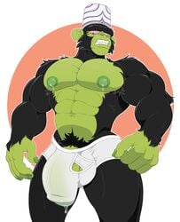 1boy 2018 4_fingers abs anthro anti_dev ape areolae bared_teeth barely_clothed barely_contained beefy biceps big_balls big_bulge big_hands big_muscles big_nipples big_pecs big_penis black_fur bodily_fluids briefs bulge busty cartoon_network chimpanzee clenched_teeth clothed clothing color cowboy_shot crotch_tuft dark_fur digital_media_(artwork) erection erection_under_clothes fangs front_view fur fur_tuft gay genitals green_areola green_fingernails green_nipples green_skin gritted_teeth hairy happy_trail headgear huge_balls huge_cock humanoid lactating lactation large_nipples leaking_milk looking_at_penis looking_down mad_scientist male male_lactation male_only mammal milk mojo_jojo monkey moobs mostly_nude muscles muscular muscular_male muscular_thighs navel nipple_holes nipples nostrils partially_clothed pecs penis penis_base penis_shaped_bulge penis_under_clothes pink_sclera powerpuff_girls precum precum_drip precum_through_clothing precum_through_underwear primate pubic_hair pubic_tuft puffy_nipples red_eyes revealing_clothes scientist sharp_teeth shiny_nipples simple_background solo standing supervillain teeth testicles thick_eyebrows thick_penis thick_thighs tight_clothing tight_underwear tighty_whities topless treasure_trail two-tone_background uncensored underwear underwear_only villain white_underwear