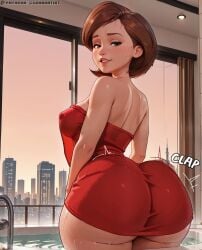 elastigirl from disney by genzartist