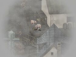 animated beastiality blonde_hair fear_and_hunger fear_and_hunger:_termina karin_(fear_and_hunger) pig pixel_art rape tagme theevilfallenone video zoophilia