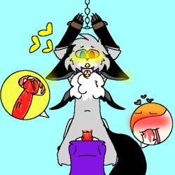 blush cum cum_in_pussy cum_inside dead_star fox furry human hybrid inside kitty penis scha_scha tied_up