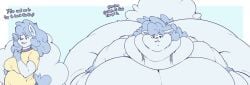 alolan_form alolan_vulpix blue_fur character_request english_text fat_ass fetish garuda_six obese pokemon pokemon_(species) tagme