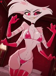 angel dust (hazbin hotel) fan art