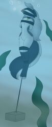 1girls asphyxiation breath_play breathplay drown drowned drowning female hellhound helluva_boss kidnapped liuthekitty775 loona_(helluva_boss) peril snuff solo struggling suffocate suffocation underwater underwater_peril vivziepop youtube