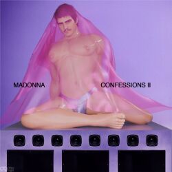 1boy 3d 3d_(artwork) 3d_artwork album_cover album_reference big_pecs covered mustache orionangel7 pedro_pascal reference shiny_body shiny_skin solo solo_male tagme underwear_only