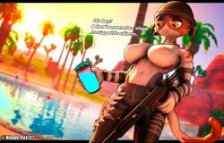 3d_(artwork) anthro big_breasts breasts calico_cat clothed clothing digital_media_(artwork) domestic_cat epic_games felid feline felis female fortnite hi_res mammal meow_skulls mp5sd slurp_juice solo source_filmmaker_(artwork) topless wonderfox712
