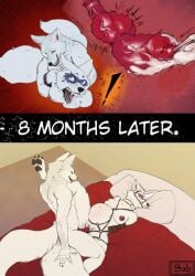 animal breasts canine cervix cum cum_in_pussy female internal_cumshot male nipples penis pussy sex tongue vaginal_penetration