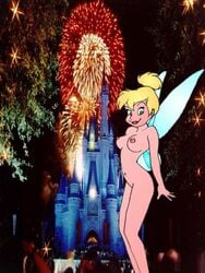 disney disneyland nipples peter_pan_(disney) photo_background tagme tinker_bell