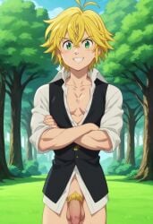 ai_generated meliodas nanatsu_no_taizai nude peibol_18 yaoi