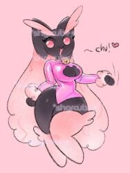 alternate_version_available anthro anthrofied big_hips big_thighs breasts cleavage cleavage_cutout curvy curvy_body curvy_female curvy_figure curvy_hips curvy_thighs cute cute_expression cute_face dialogue fluffy fluffy_fur hips hips_wider_than_shoulders huge_hips huge_thighs large_hips large_thighs leotard lopunny pink pink_body pink_fur pokemon pokemon_(species) pokemon_bw shgrcube_art shiny shiny_pokemon smile smiling smiling_at_viewer tagme text thick_thighs thighs wide_hips wide_thighs