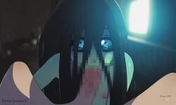 <1_second_video 1boy 1boy1girl 1girls 2019 2d 2d_(artwork) animated artist_name black_hair black_sclera blowjob blue_eyes censored censored_penis closing_eyes color colored erkerut female_focus ghost ghost_girl glowing_eyes green_skin hair_between_eyes long_hair loop looping_animation monster monster_girl mosaic_censoring movement nipples nude nude_female patreon samara_(erkerut) shorter_than_10_seconds twitter video watermark wet_nightmares