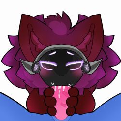 anonymous_artist anthro avian beak bird blue_body bodily_fluids corvid duo feathers fellatio female genital_fluids genitals hi_res iris_(lanfenghuang) jay_(bird) lanfeng_(lanfenghuang) machine male male/female male_penetrating new_world_jay nude oral oral_penetration oscine passerine penetration penile penis protogen sex steller's_jay