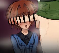 2boys ahe_gao ahoge auburn_hair axis_powers_hetalia big_penis bishonen censor_bar cock cock_over_eyes cock_worship color colored covered_eyes faceless_male feliciano_vargas focus_on_penis gay gay_sex germany_(hetalia) italy_(hetalia) male male_only military_uniform muscular_male open_mouth pantless plain_background self_upload size_difference tongue tongue_out twink yaoi