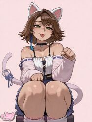 1girls ai_generated areolae ass blush breasts completely_nude cupix curvy female female_only final_fantasy_x full_body hentai high_resolution highly_detailed large_breasts long_hair looking_at_viewer navel nipples nsfw nude open_mouth patreon pussy rule34 seductive simple_background smile solo thick_thighs thighs uncensored wide_hips yuna_(final_fantasy)