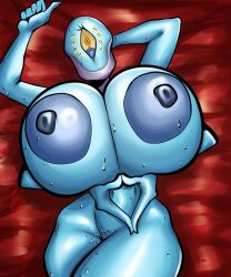 1girls alien alien_girl big_areola big_areolae big_breasts breasts child_bearing_hips completely_nude completely_nude_female connthicc curvy curvy_figure enormous_breasts female female_only first_porn_of_character forensic_hive_(marvel) four_arms giant_breasts gigantic_breasts hips huge_areolae huge_breasts large_breasts marvel massive_breasts multiple_arms naked naked_female nude nude_female one_eye plump_thighs slim_waist sweat sweatdrop thick_thighs thighs thunder_thighs voluptuous voluptuous_female wide_hips