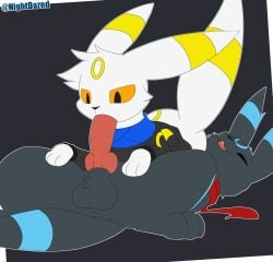 2026 2d_animation alternate_color animated balls black_body black_fur clitoris clothing digital_media_(artwork) duo eeveelution fangs female feral frame_by_frame from_behind_position fur generation_2_pokemon genitals hand_on_hip hi_res hoodie knot low-angle_view male male/female mounting nightdazed nintendo open_mouth oral orange_eyes penetration penis pokemon pokemon_(species) scarf sex shiny_pokemon tail tail_motion tailwag teasing teeth topwear umbreon vaginal_penetration vulva watermark white_body white_fur