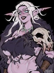 night elf from world of warcraft by ykshelter