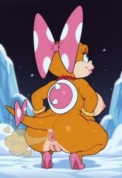 ai_generated anthro fart fart_cloud flatulance large_breasts super_mario_bros. super_mario_bros._3 super_mario_world wendy_o._koopa