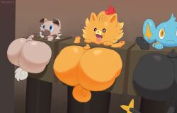 2026 artist_name ass axoarts balls big_butt black_body black_fur black_pawpads black_sclera black_tail blue_body blue_ears blue_eyes blue_fur blue_hair brown_body brown_ears brown_fur brown_pawpads curled_tail digital_media_(artwork) fangs feral free_use fur generation_10_pokemon generation_4_pokemon generation_7_pokemon genitals group hair happy hi_res iwanko kolink male multicolored_body multicolored_ears multicolored_fur multicolored_hair neck_tuft nervous nintendo orange_body orange_ears orange_fur orange_hair orange_tail pawpads penis pink_nose pokemon pokemon_(species) pokemon_dppt pokemon_sm pokemon_ww pombon pomken rear_view red_hair red_nose red_pawpads rockruff sex_box sharp_teeth shinx small_balls small_penis smile tail teeth text thick_thighs three-quarter_view tongue tongue_out trio tuft two_tone_body two_tone_ears two_tone_fur two_tone_hair two_tone_tail white_body white_eyes white_fur white_tail white_tuft yellow_eyes yellow_tail