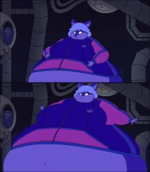 lj_caffie female furry inflation blueberry_inflation breasts big_breasts huge_breasts thick_thighs wide_hips tagme