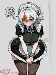1girls ai_generated areolae ass blush breasts completely_nude cupix curvy female female_only full_body hentai high_resolution highly_detailed large_breasts long_hair looking_at_viewer navel nipples nsfw nude open_mouth patreon pussy rule34 seductive simple_background smile solo thick_thighs thighs uncensored wide_hips zenless_zone_zero zhu_yuan_(zenless_zone_zero)