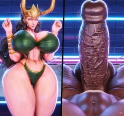 1futa 1girl 1girls 3d big_black_cock big_breasts big_penis big_thighs bust busty busty_female child_bearing_hips crossover curvaceous curvy curvy_body curvy_female curvy_figure dickgirl femshoptop_sojourn futa futanari hip_cleavage huge_cock lady_loki lady_loki_(marvel_rivals) large_breasts loki_(marvel) loki_(marvel_rivals) marvel marvel_rivals mature mature_female muunsfw muunsfw3d overwatch penis rule_63 slim_waist sojourn_(overwatch) textless_version voluptuous voluptuous_female waifu wide wide_hips wide_thighs