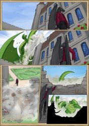 acordviridis castle comic crash dragon feral kittykage macro male male_only nol