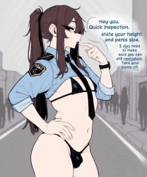 1boy ai_generated femboy police police_uniform whinyzza