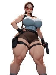 lara croft from tomb raider by brasil louco
