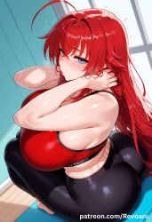 rias gremory from high school dxd by revoaru