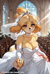isabelle (animal crossing) from animal crossing by carminroux