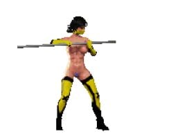 animated color colored edit edited female game_cg mortal_kombat pixel_art simple_background tagme tanya_(mortal_kombat) third-party_edit