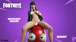 1girl 2026 3d adolescent ai_generated belly_button big_eyes big_lips black_eyes black_hair black_tie black_uniform boobs boobs_out braid braided_hair braided_twintails breasts breasts_out celebrity censored censored_breasts censored_nipples censored_pussy censored_vagina epic_games exhibitionist female female_human fortnite fortnite:_battle_royale girl goth_girl human jenna_ortega light-skinned_female light_skin llama_(fortnite) looking_at_viewer metal_head navel netflix nude_female open_clothes open_legs pasties purple_background robot school_uniform semi_nude semibot showing_pussy sitting_on_another star_pasties teenage_girl teenager the_addams_family tie tits tits_out touching_own_breast tv_series username video_game_character video_games wednesday_(netflix) wednesday_addams wednesday_addams_(fortnite) white_pasties x_username yallahs80