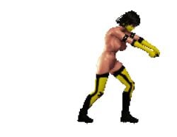 animated color colored edit edited female game_cg mortal_kombat pixel_art simple_background tagme tanya_(mortal_kombat) third-party_edit